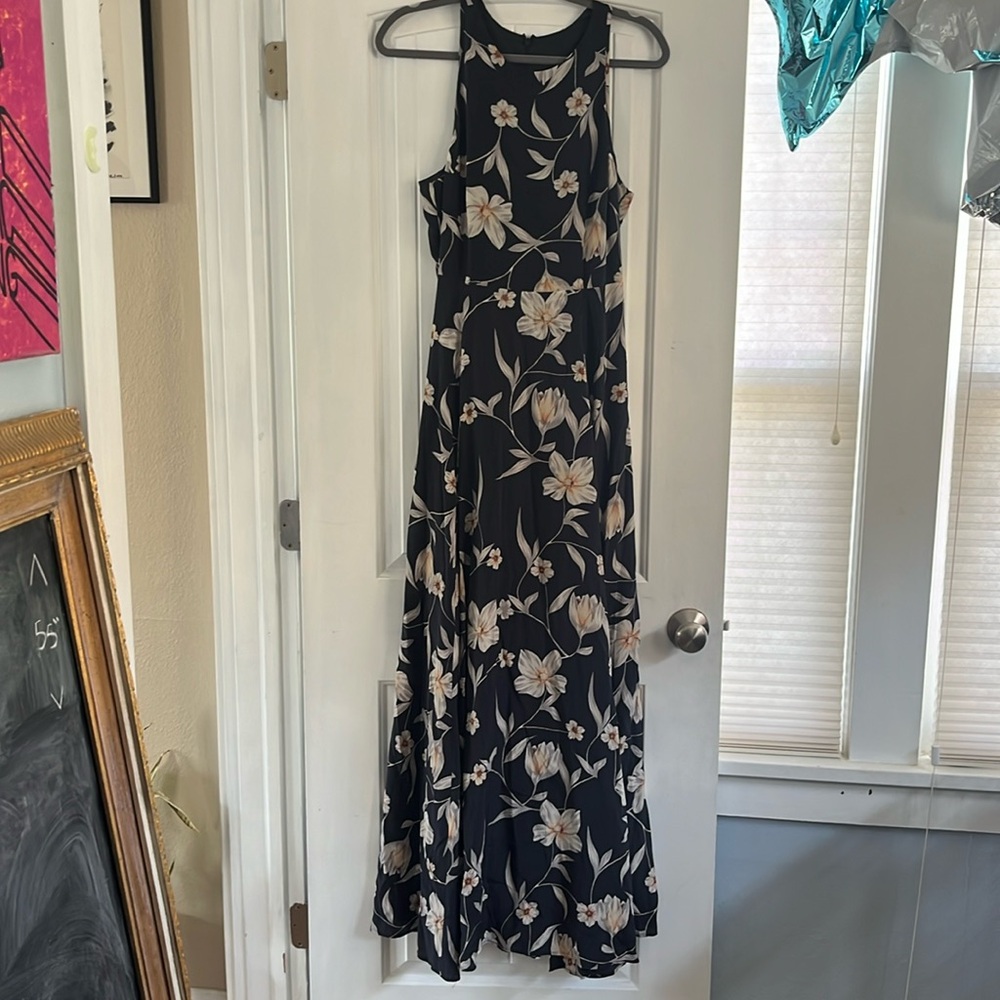 Yumi Kim Dream Racerback Silk Maxi Dress